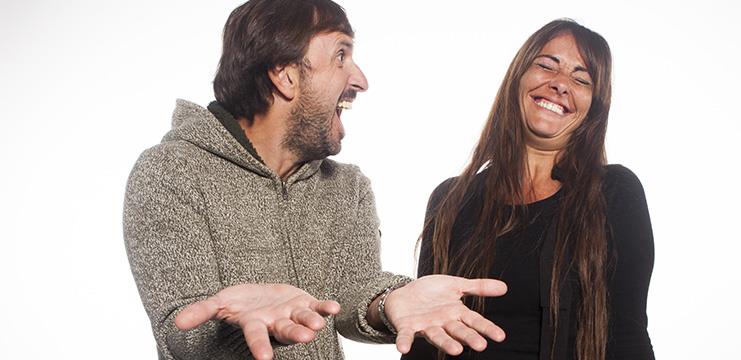Mònica Pérez i Jordi Ríos