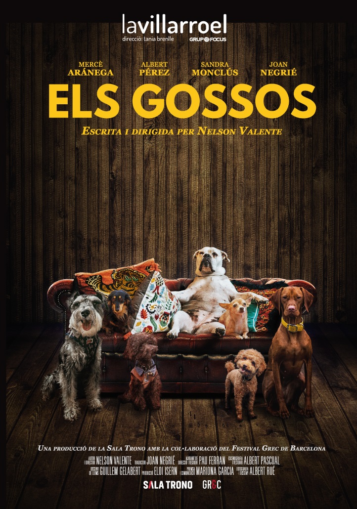 els gossos al teatre la villarroel de barcelona