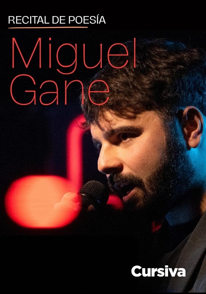 Recital de poesía de Miguel Gane