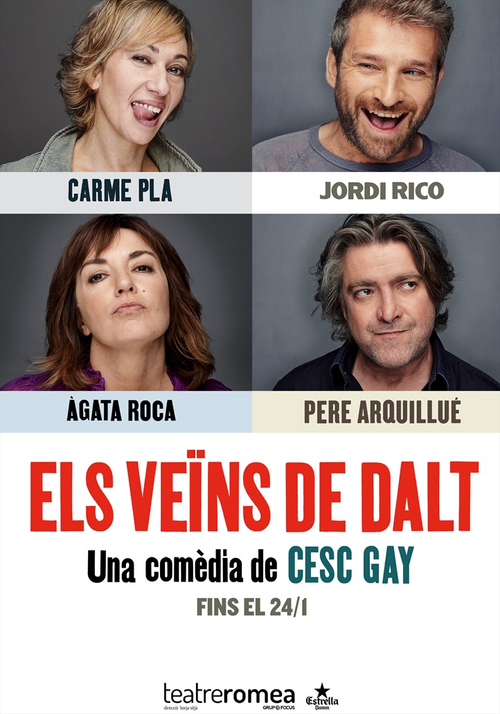 Cartel ELS VEÏNS DE DALT