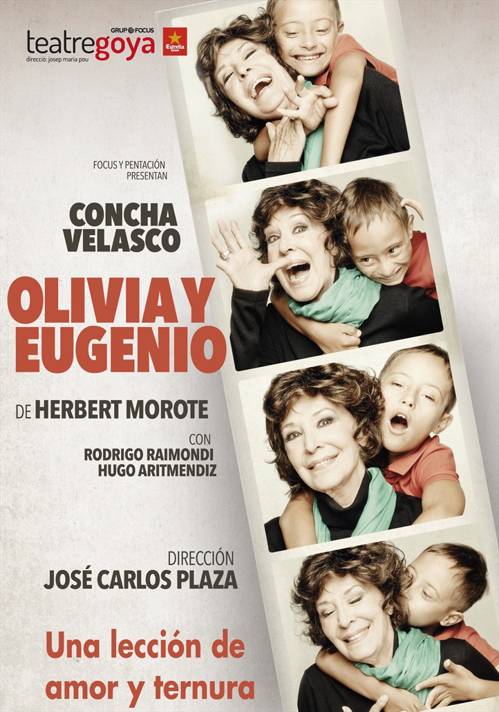 Cartel OLIVIA Y EUGENIO