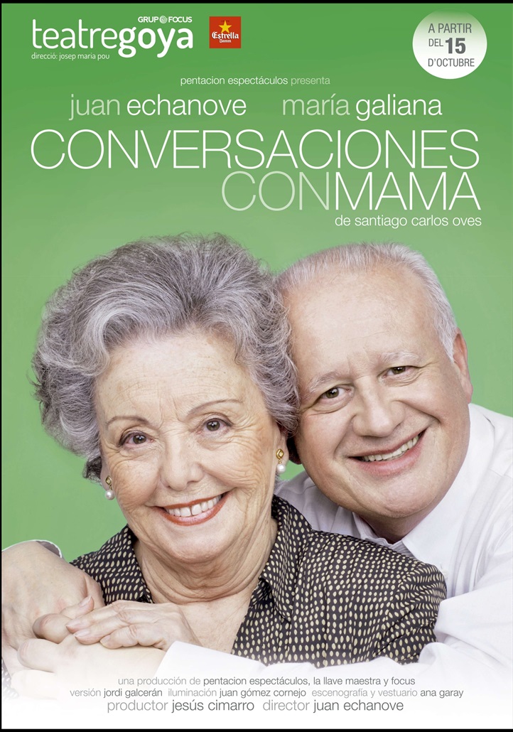 Cartel CONVERSACIONES CON MAMÁ