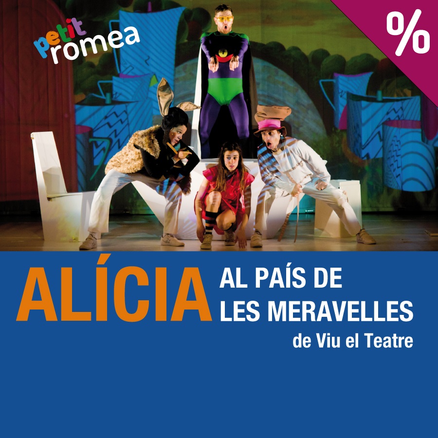 alícia al país de les meravelles teatre petit romea barcelona