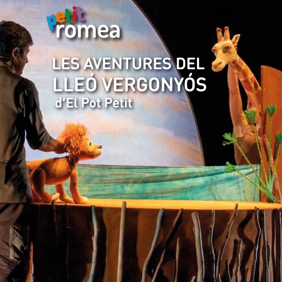 les aventures del lleo vergonyos al teatre romea de barcelona