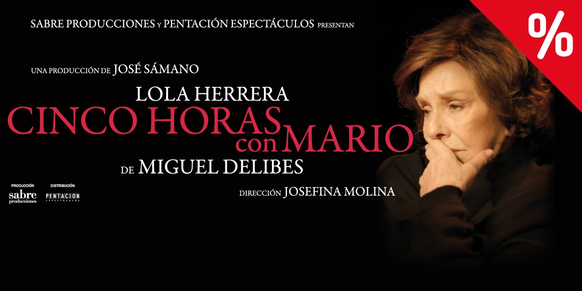 cinco horas con mario teatre goya barcelona