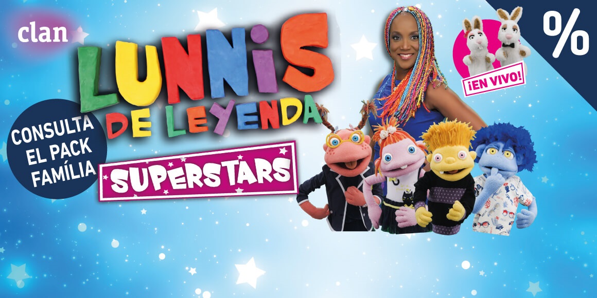 Lunnis de leyenda Superstars en vivo Teatre Condal Barcelona
