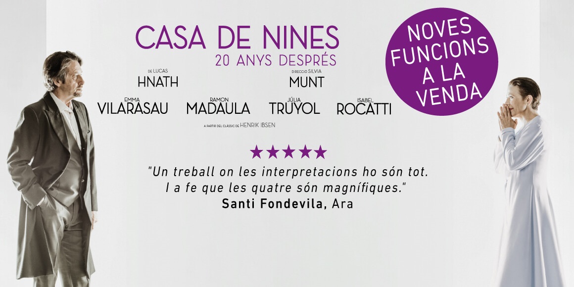 casa de nines 20 anys després teatre romea barcelona