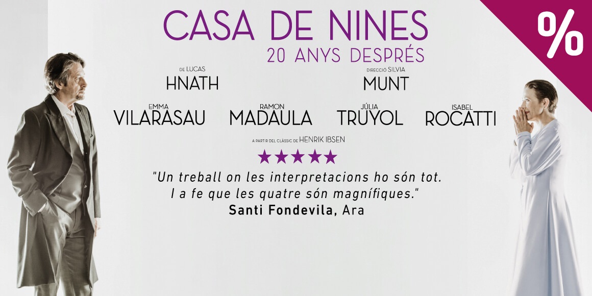 casa de nines 20 anys després teatre romea barcelona
