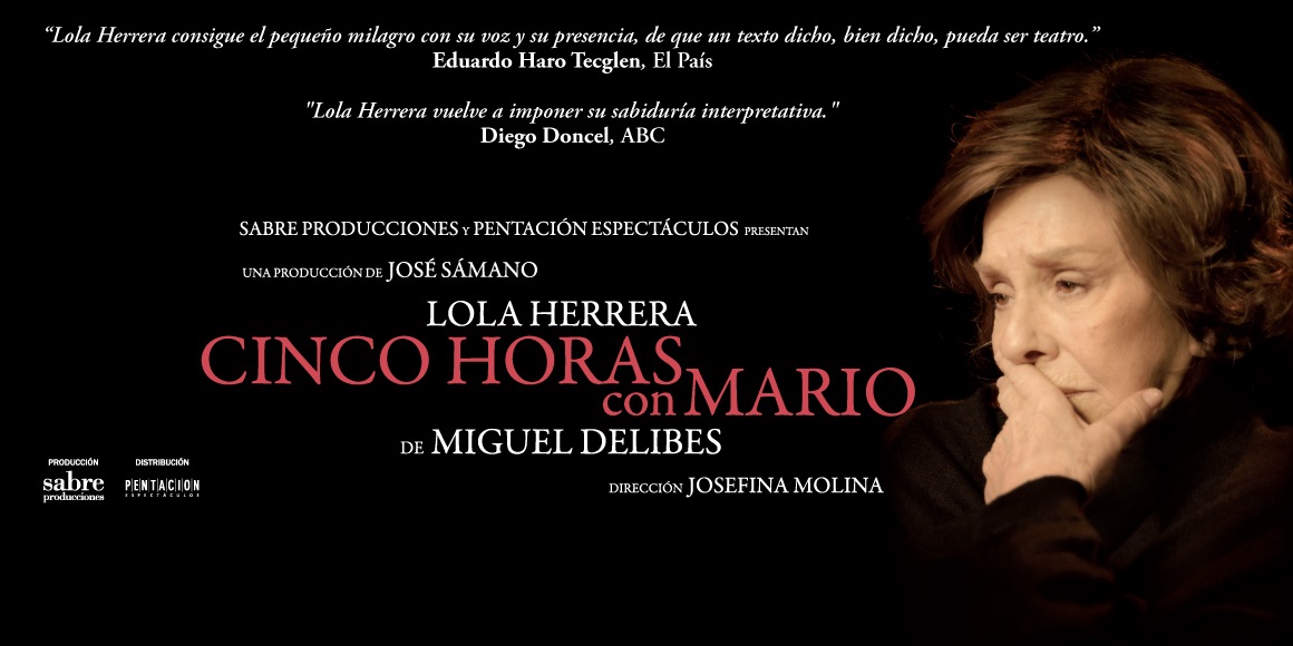 cinco horas con mario teatre goya barcelona