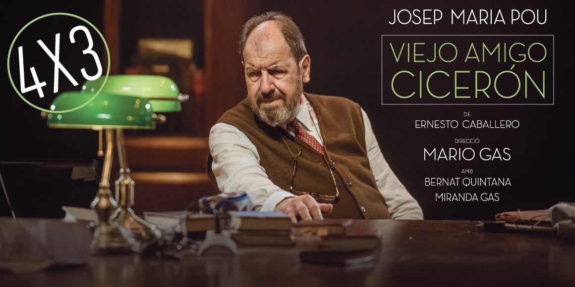 Viejo amigo cicerón al teatre romea de barcelona