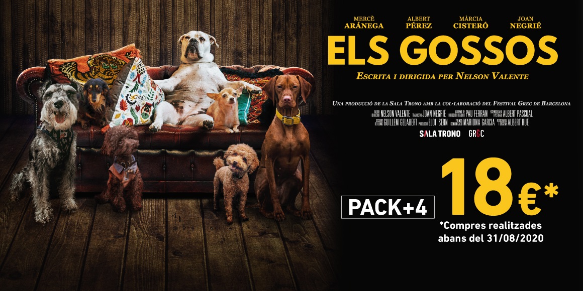 els gossos al teatre la villarroel de barcelona