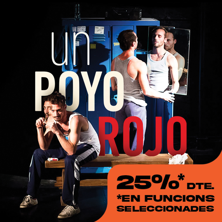 Un poyo rojo