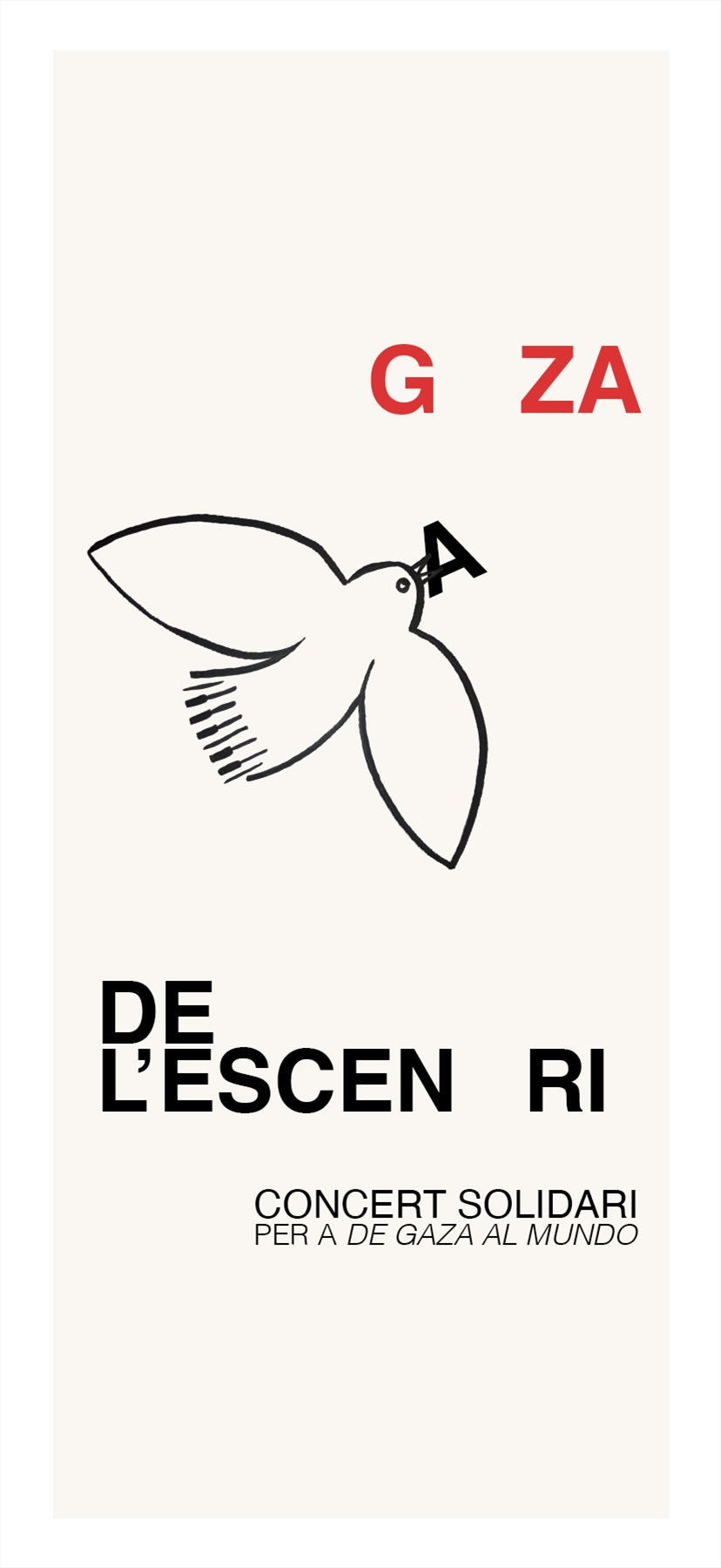 DE L’ESCENARI A GAZA